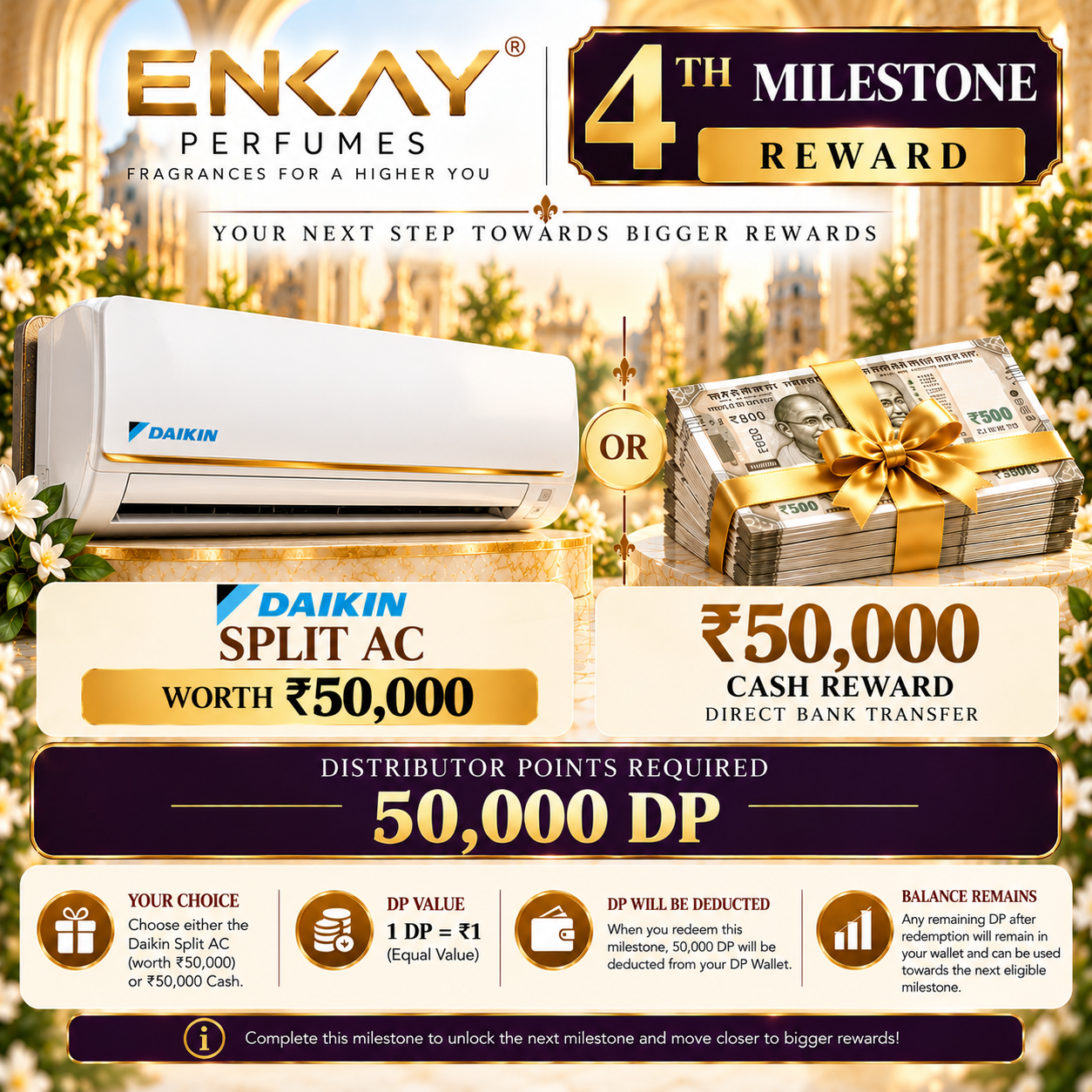 Daikin Split AC prize