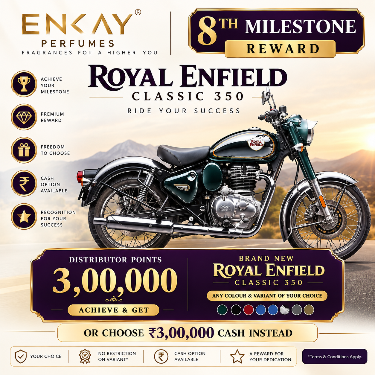 Royal Enfield Classic 350 prize